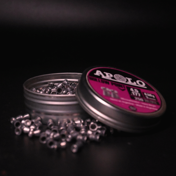 Apolo Hollow Point Airgun Pellets – 4.5mm (.177 Caliber) – Approx. 250 Pieces – ADD-Bird.UK