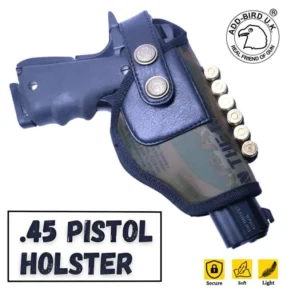 Military-Style .45 Tactical Pistol Holster – Rugged Design | Add-Bird.uk