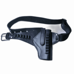 45 Bore Pistol Belt Holster – Premium Leather (Black Colour)